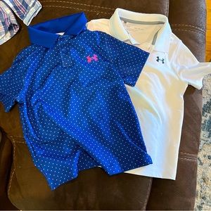 2 - Under Armour polos NWOT